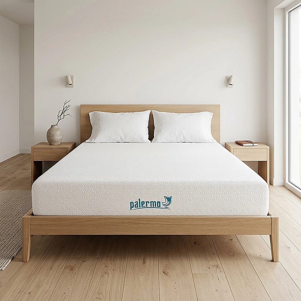 Queen 25cm Gel Memory Foam Mattress - Dual-Layered Comfort with CertiPUR-US Certified Foam V63-821861