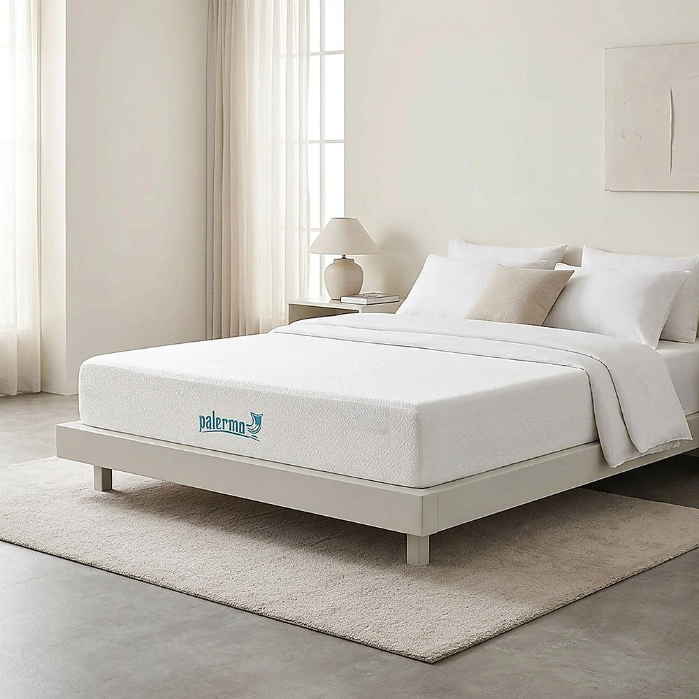 Queen 25cm Gel Memory Foam Mattress - Dual-Layered Comfort with CertiPUR-US Certified Foam V63-821861