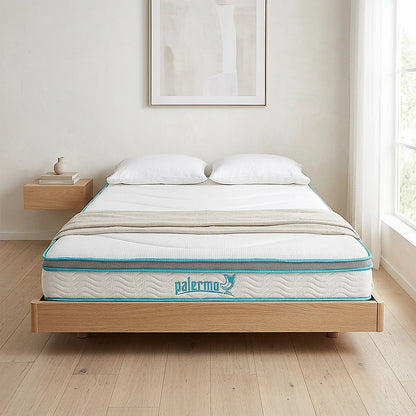 Queen 20cm Hybrid Mattress - Memory Foam and Innerspring Support V63-821871