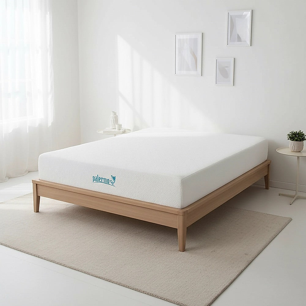 Double 25cm Gel Memory Foam Mattress - Dual-Layered Comfort with CertiPUR-US Certified Foam V63-821881