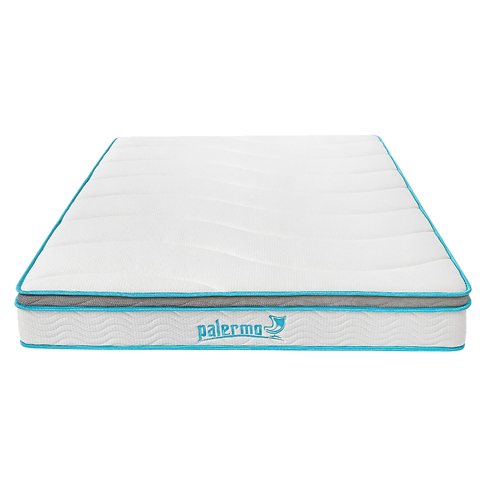 Double 20cm Hybrid Mattress - Memory Foam and Innerspring Support V63-821891