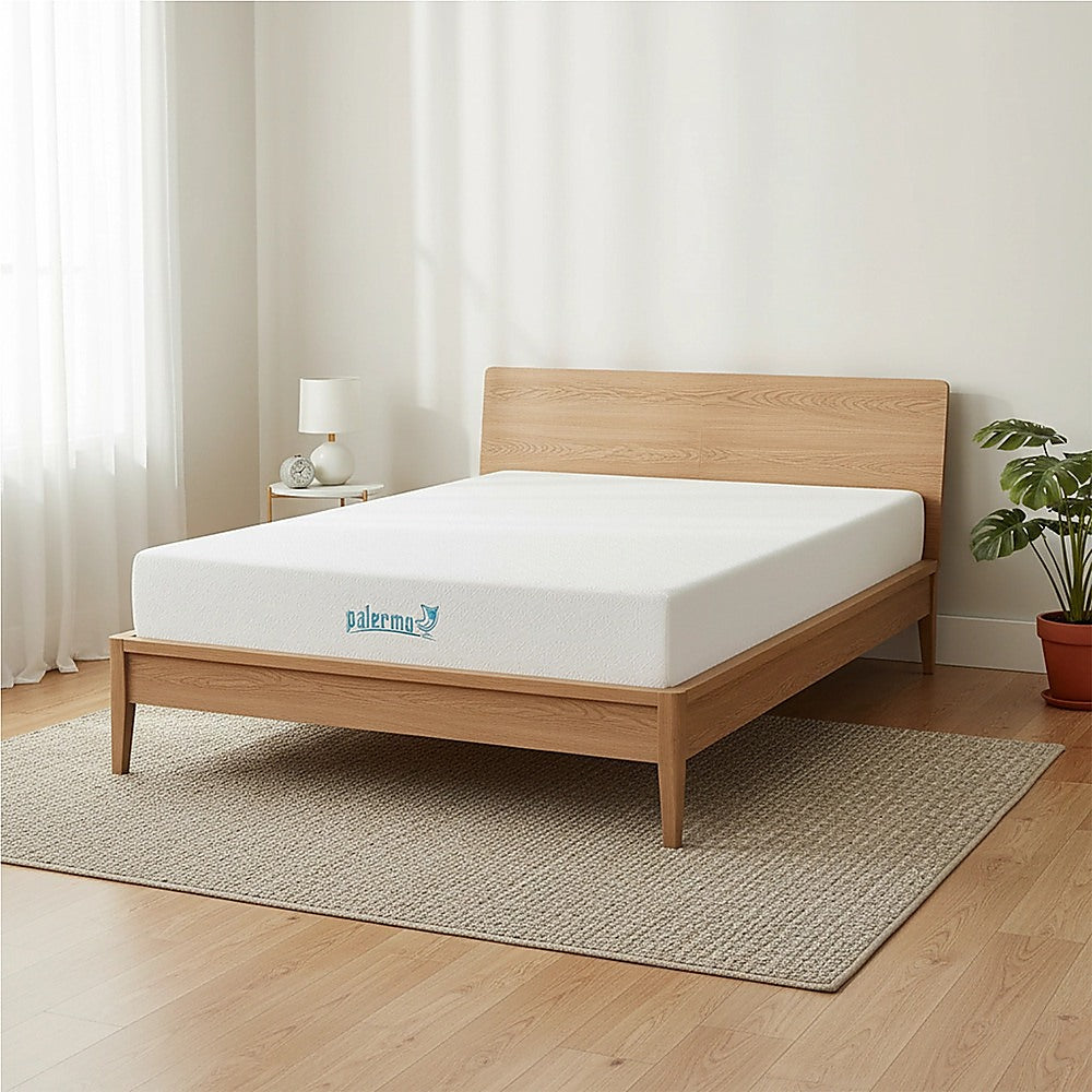 King Single 25cm Gel Memory Foam Mattress - Dual-Layered Comfort with CertiPUR-US Certified Foam V63-821901