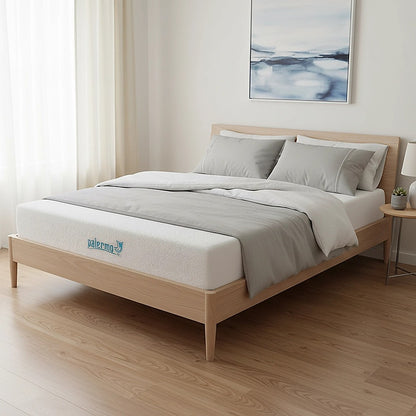 King Single 25cm Gel Memory Foam Mattress - Dual-Layered Comfort with CertiPUR-US Certified Foam V63-821901