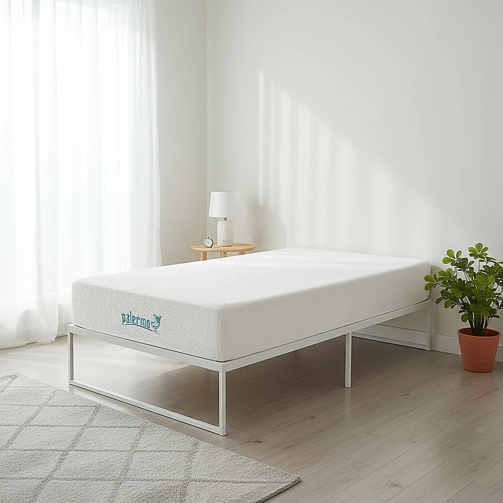 Single 25cm Gel Memory Foam Mattress - Dual-Layered Comfort with CertiPUR-US Certified Foam V63-821921