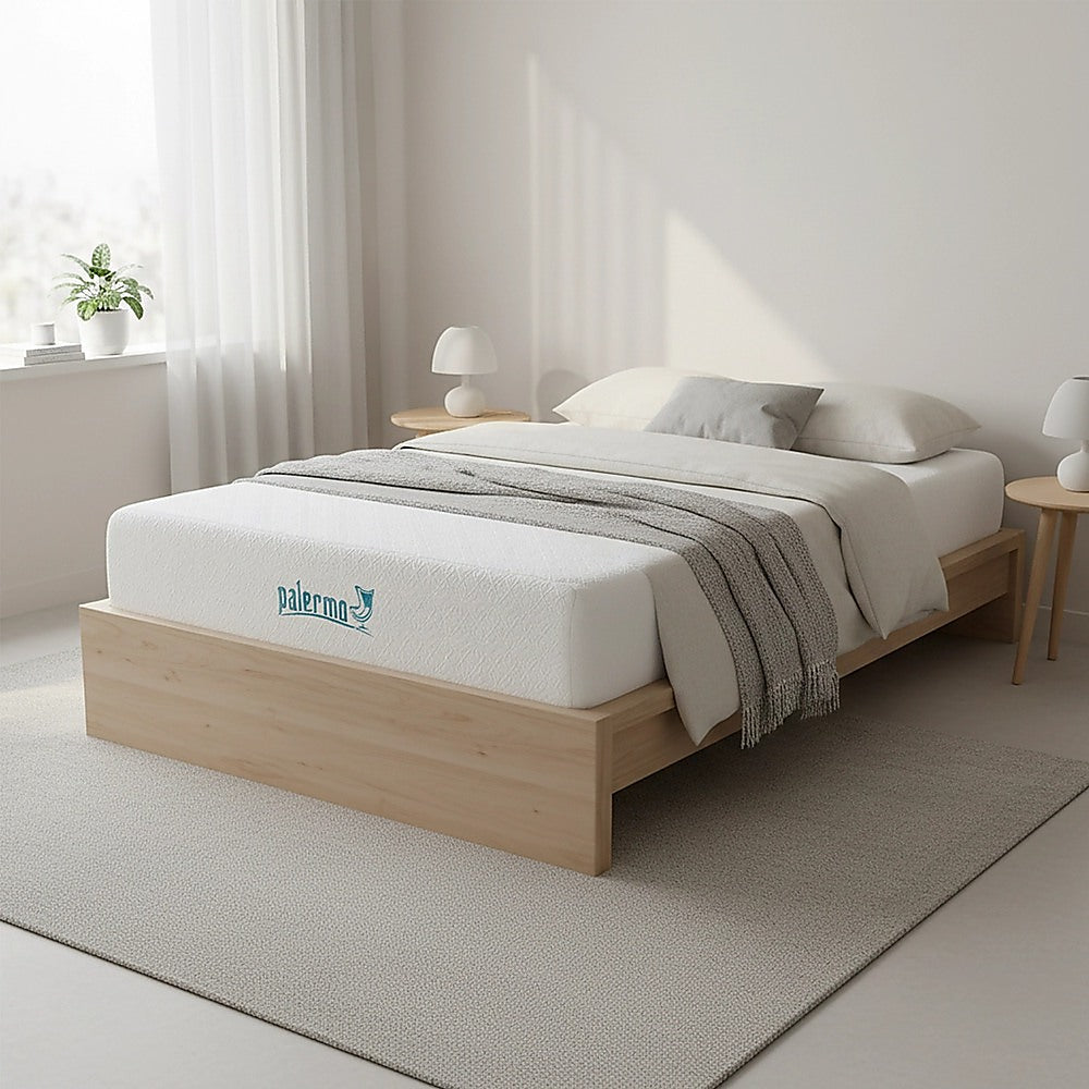 Single 25cm Gel Memory Foam Mattress - Dual-Layered Comfort with CertiPUR-US Certified Foam V63-821921