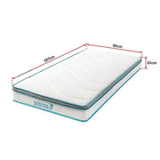 Single 20cm Hybrid Mattress - Memory Foam and Innerspring Support V63-821931