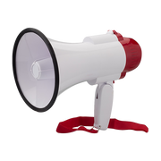 Audio Megaphone 25Watt Bull Horn with Siren V63-821981