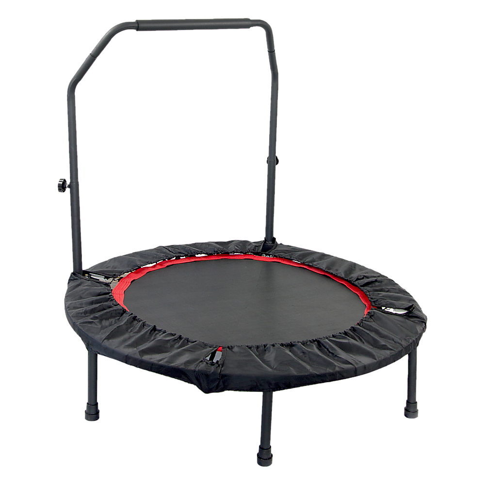 Mini Rebounder Trampoline with Adjustable Handle - Fitness Bounce Trainer V63-822011