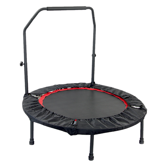 Mini Rebounder Trampoline with Adjustable Handle - Fitness Bounce Trainer V63-822011