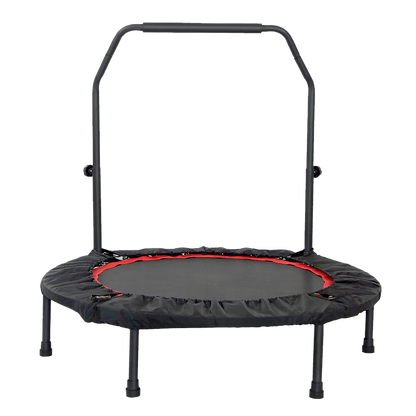 Mini Rebounder Trampoline with Adjustable Handle - Fitness Bounce Trainer V63-822011