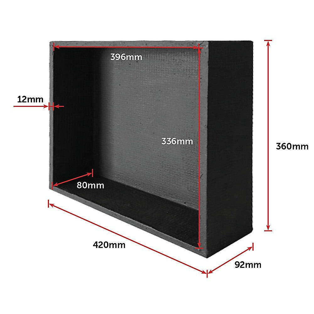 Shower Niche - 360 x 420 x 92mm Prefabricated Wall Bathroom Renovation V63-822021