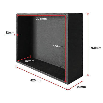 Shower Niche - 360 x 420 x 92mm Prefabricated Wall Bathroom Renovation V63-822021