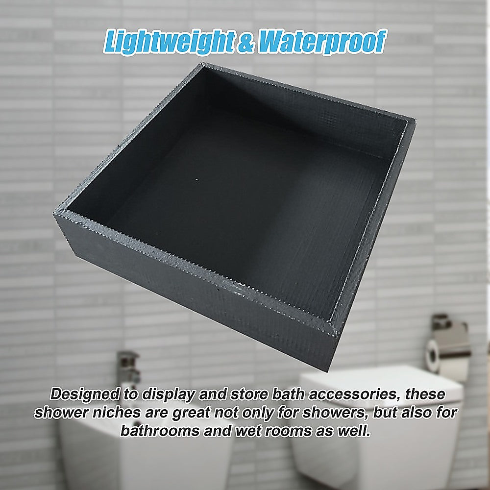 Shower Niche - 350 x 350 x 92mm Prefabricated Wall Bathroom Renovation V63-822041