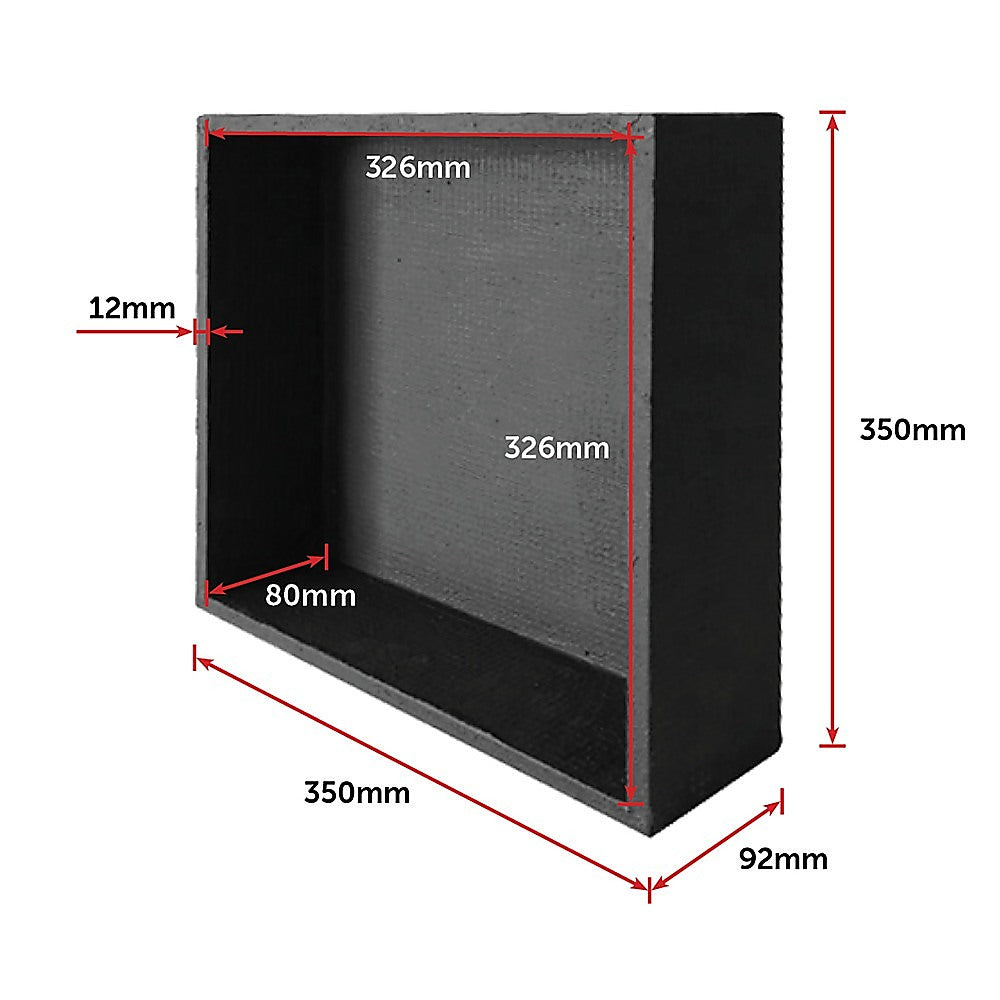 Shower Niche - 350 x 350 x 92mm Prefabricated Wall Bathroom Renovation V63-822041