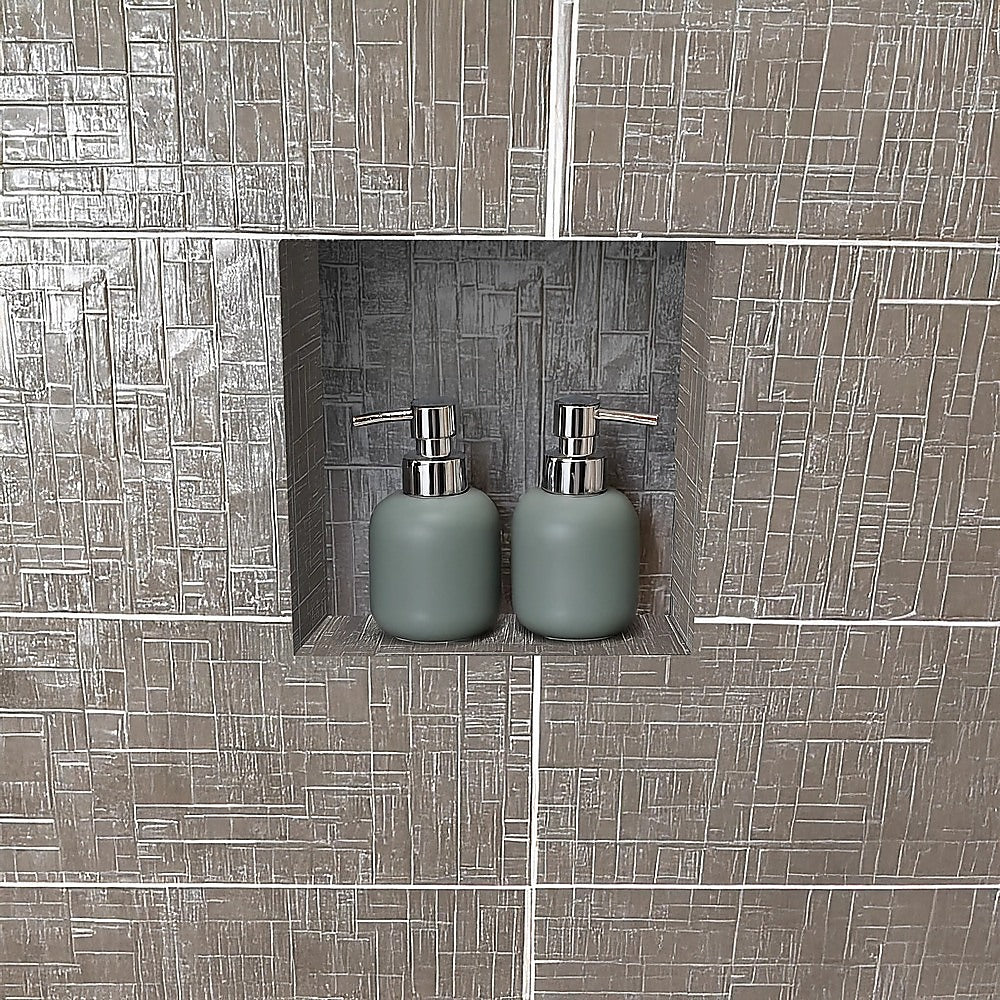 Shower Niche - 350 x 350 x 92mm Prefabricated Wall Bathroom Renovation V63-822041