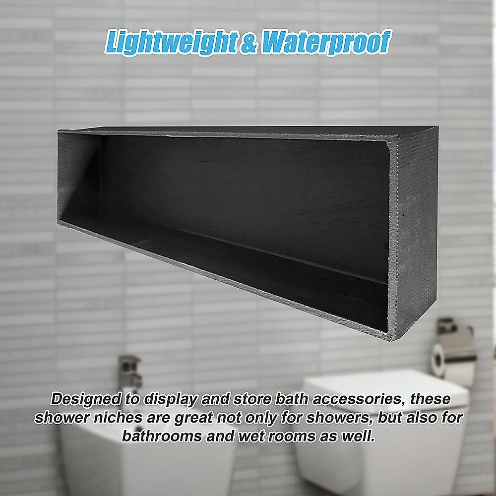 Shower Niche - 250 x 900 x 92mm Prefabricated Wall Bathroom Renovation V63-822051