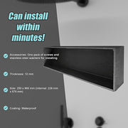 Shower Niche - 250 x 900 x 92mm Prefabricated Wall Bathroom Renovation V63-822051