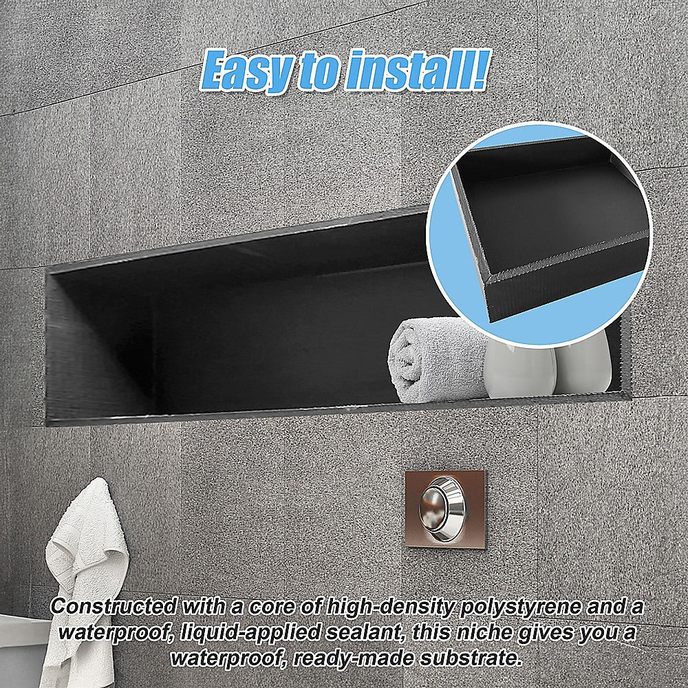 Shower Niche - 250 x 900 x 92mm Prefabricated Wall Bathroom Renovation V63-822051
