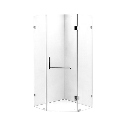 900 x 900mm Frameless 10mm Glass Shower Screen By Della Francesca V63-822141