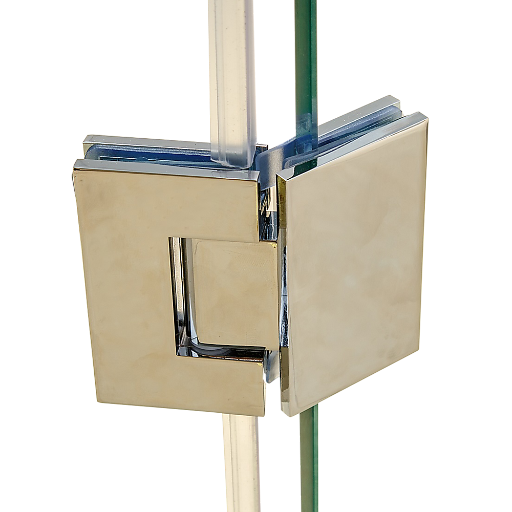 900 x 900mm Frameless 10mm Glass Shower Screen By Della Francesca V63-822141