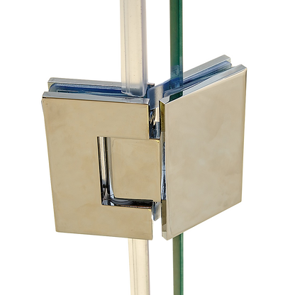 900 x 900mm Frameless 10mm Glass Shower Screen By Della Francesca V63-822141
