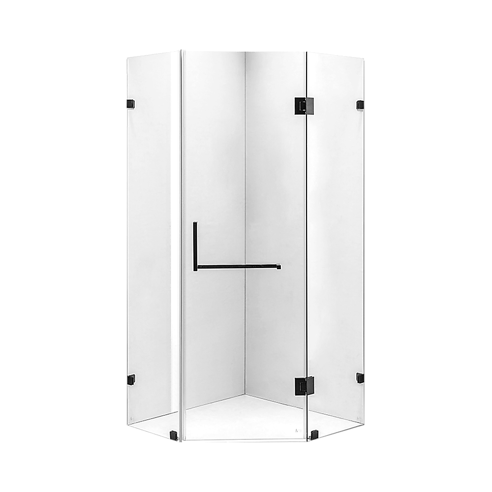 900 x 900mm Frameless 10mm Glass Shower Screen By Della Francesca V63-822161