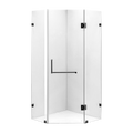1000 x 1000mm Frameless 10mm Glass Shower Screen By Della Francesca V63-822191