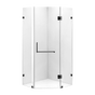 1000 x 1000mm Frameless 10mm Glass Shower Screen By Della Francesca V63-822191