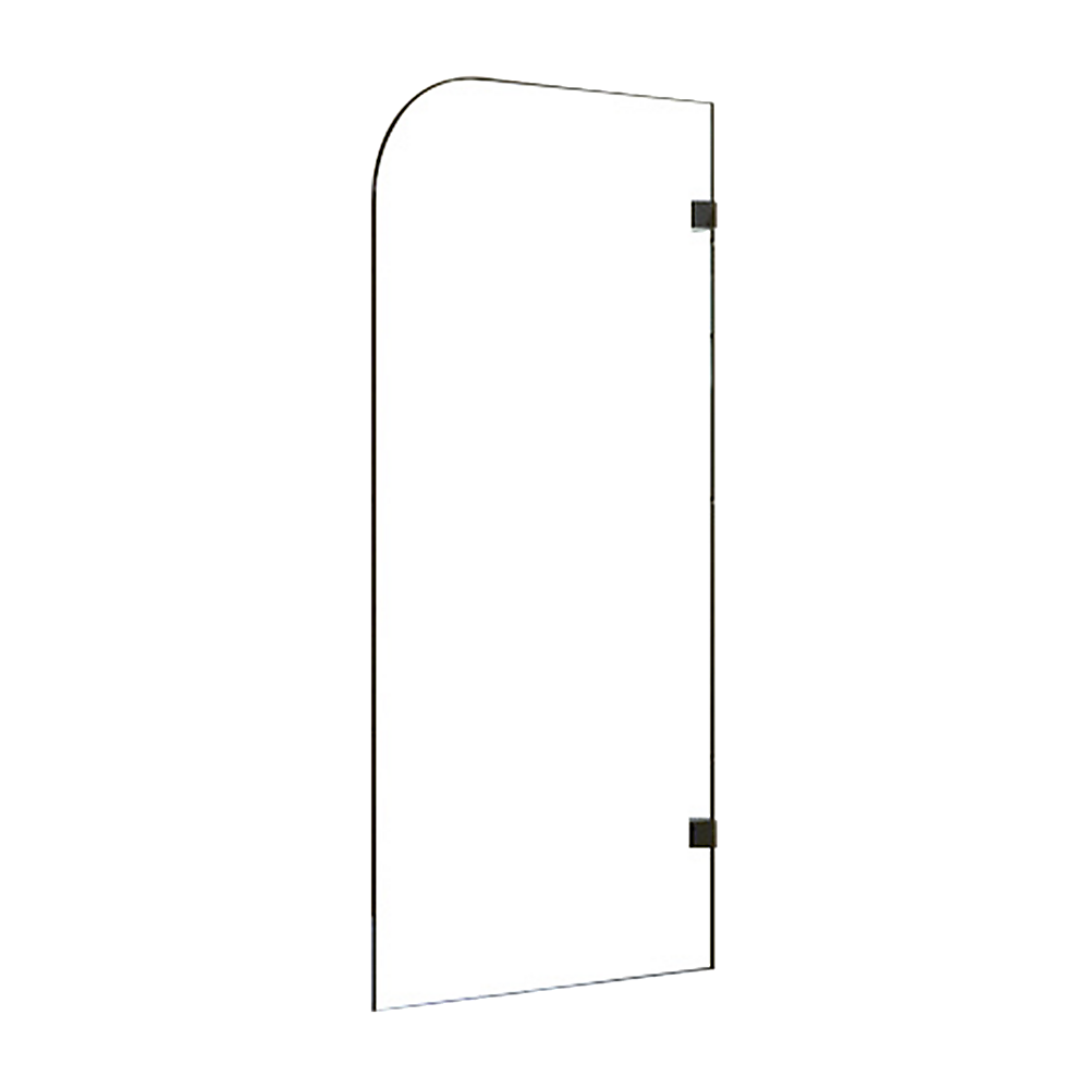 700 x 1450mm Frameless Bath Panel 10mm Glass Shower Screen By Della Francesca V63-822321