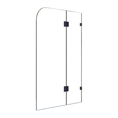 900 x 1450mm Frameless Bath Panel 10mm Glass Shower Screen By Della Francesca V63-822331
