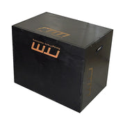 3 IN 1 Black Wood Plyo Games Plyometric Jump Box V63-822371