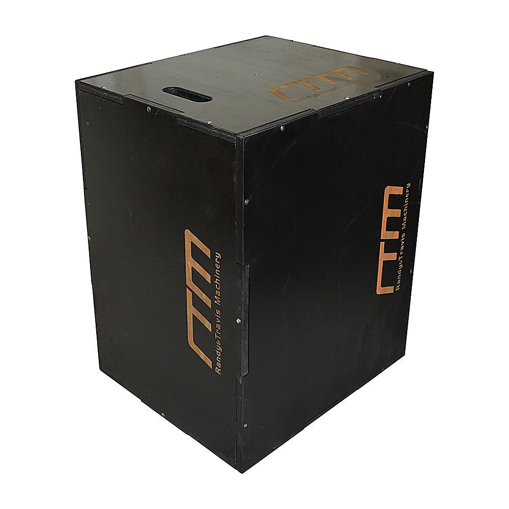 3 IN 1 Black Wood Plyo Games Plyometric Jump Box V63-822371