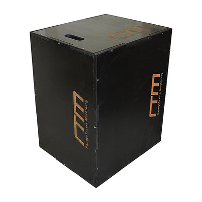3 IN 1 Black Wood Plyo Games Plyometric Jump Box V63-822371