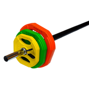 20kg Standard Rubber Coated Barbell Weight Bar for Home Gym V63-822391