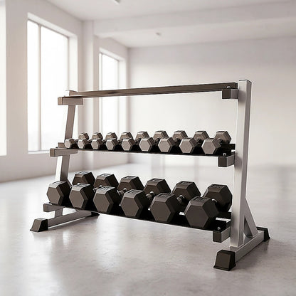 3 Tier Dumbbell Rack for Dumbbell Weights Storage V63-822431