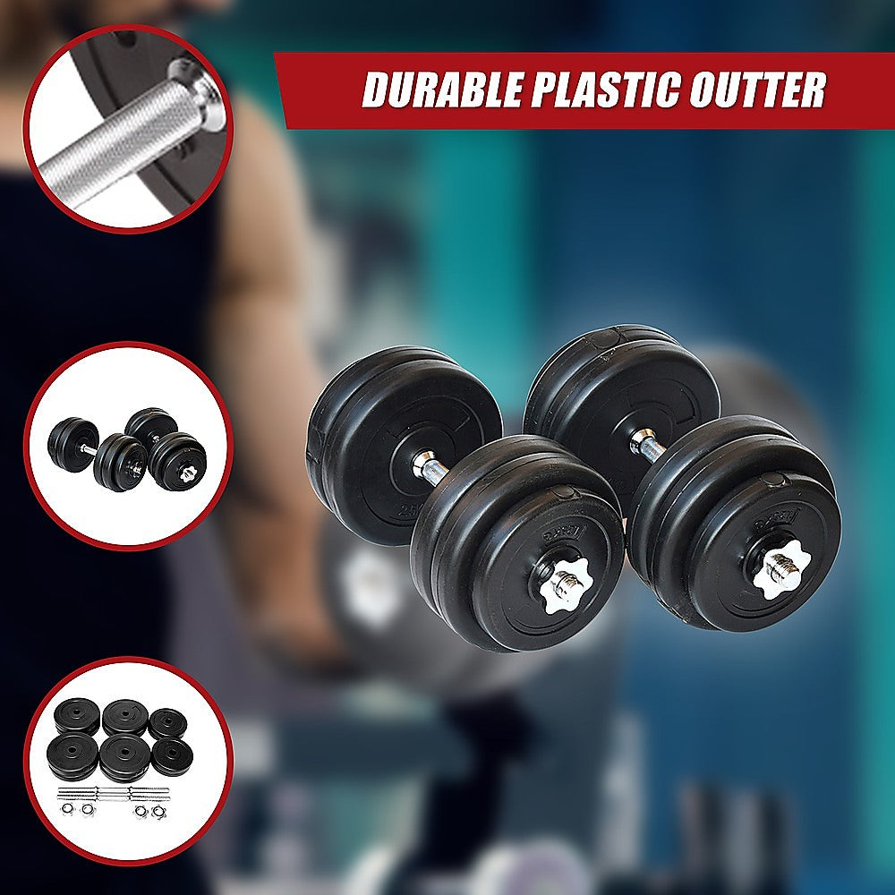 30KG Dumbbell Adjustable Weight Set V63-822441