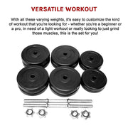 30KG Dumbbell Adjustable Weight Set V63-822441