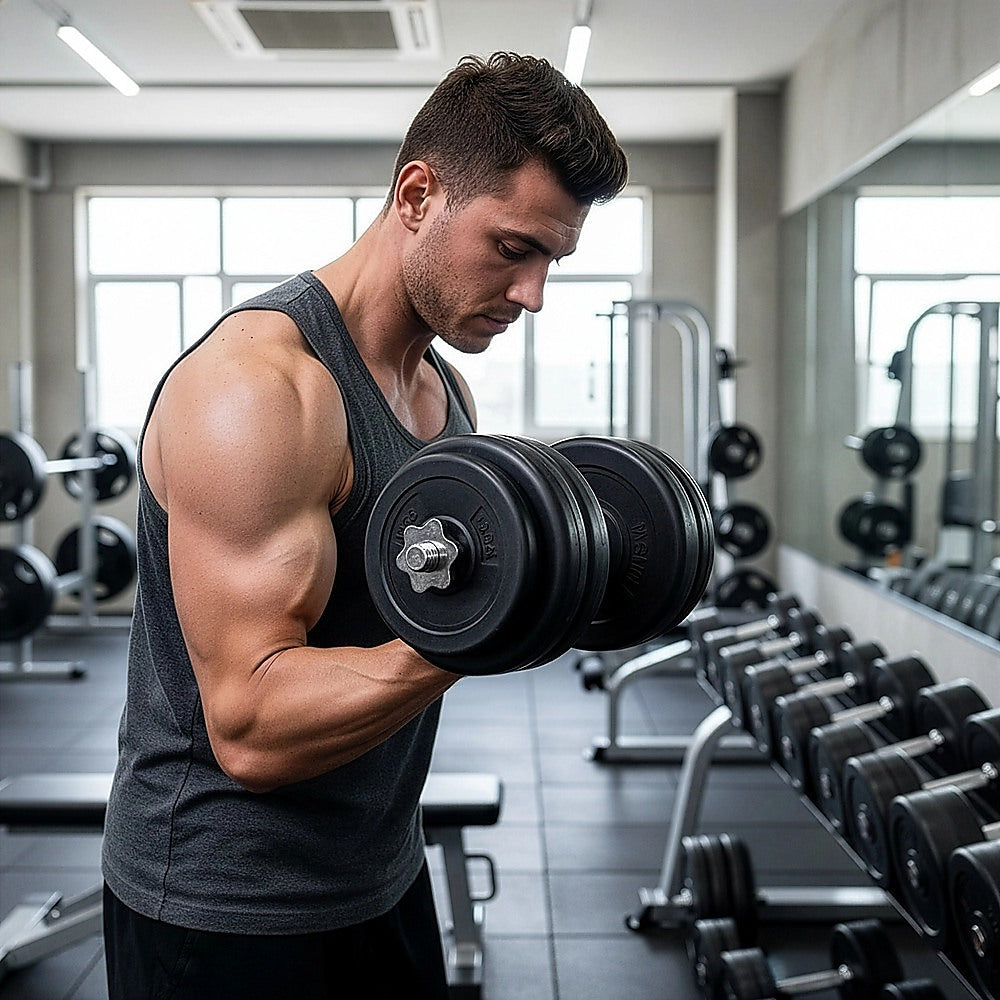 30KG Dumbbell Adjustable Weight Set V63-822441