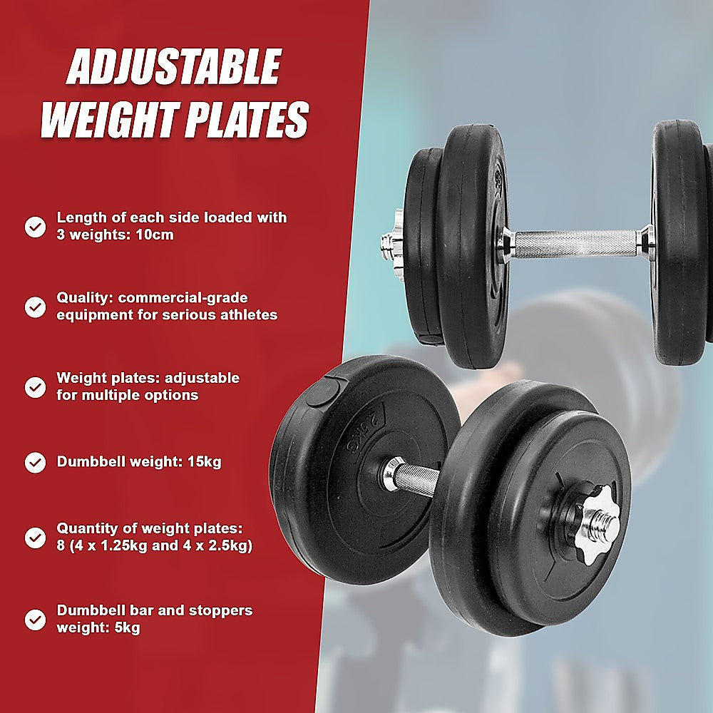 20KG Dumbbell Adjustable Weight Set V63-822451