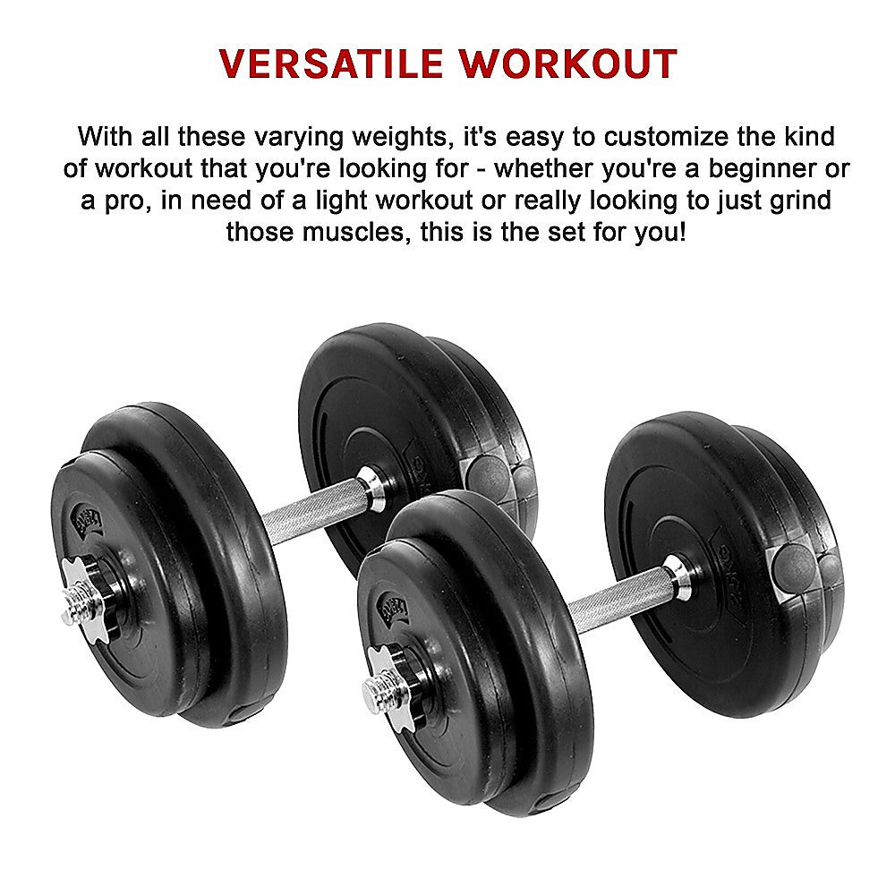 20KG Dumbbell Adjustable Weight Set V63-822451