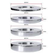 Chrome Metric Fractional Olympic Weight Plates 0.25 to 1kg Set V63-822471