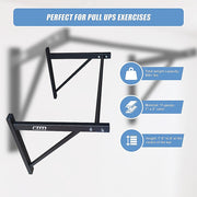 Wall Mounted Pull Up Bar - Heavy Duty Chin Up Station for Home Upper Body Training V63-822481