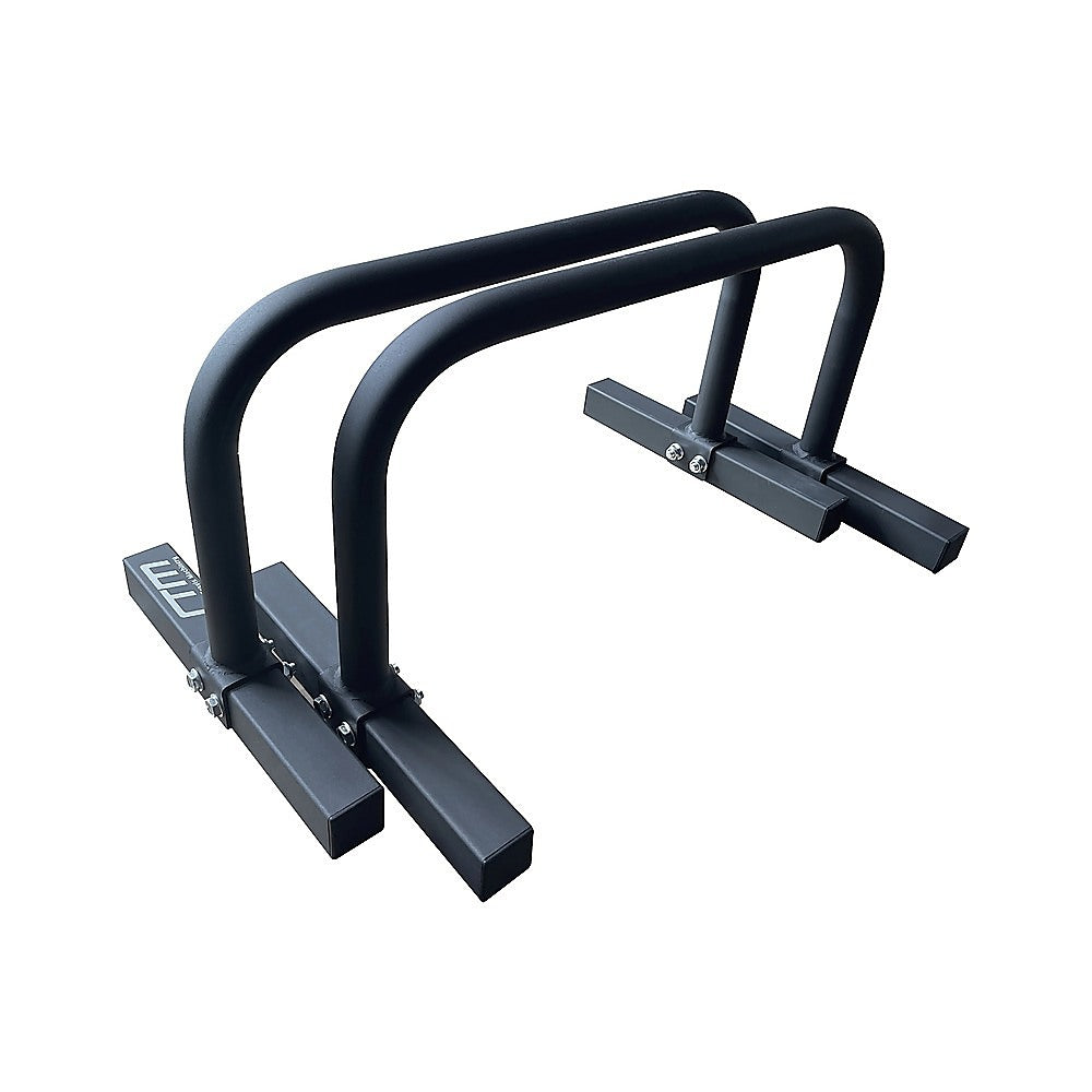 Steel Parallette Bars for Push Ups, Dips & Calisthenics Home Strength Training V63-822491