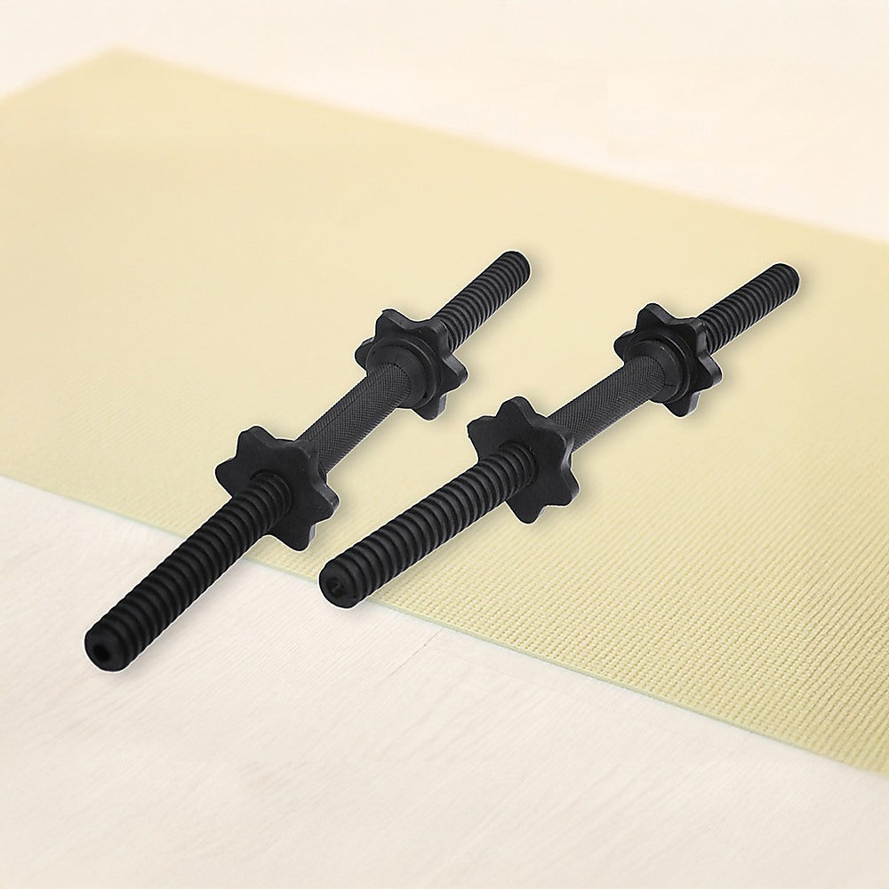 45cm - 1 Pair Dumbbell Bar 25mm Diameter - PVC Coated Dumbell Handle V63-822511