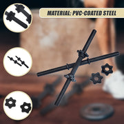 45cm - 1 Pair Dumbbell Bar 25mm Diameter - PVC Coated Dumbell Handle V63-822511