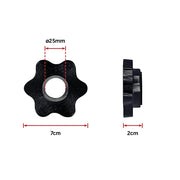 45cm - 1 Pair Dumbbell Bar 25mm Diameter - PVC Coated Dumbell Handle V63-822511