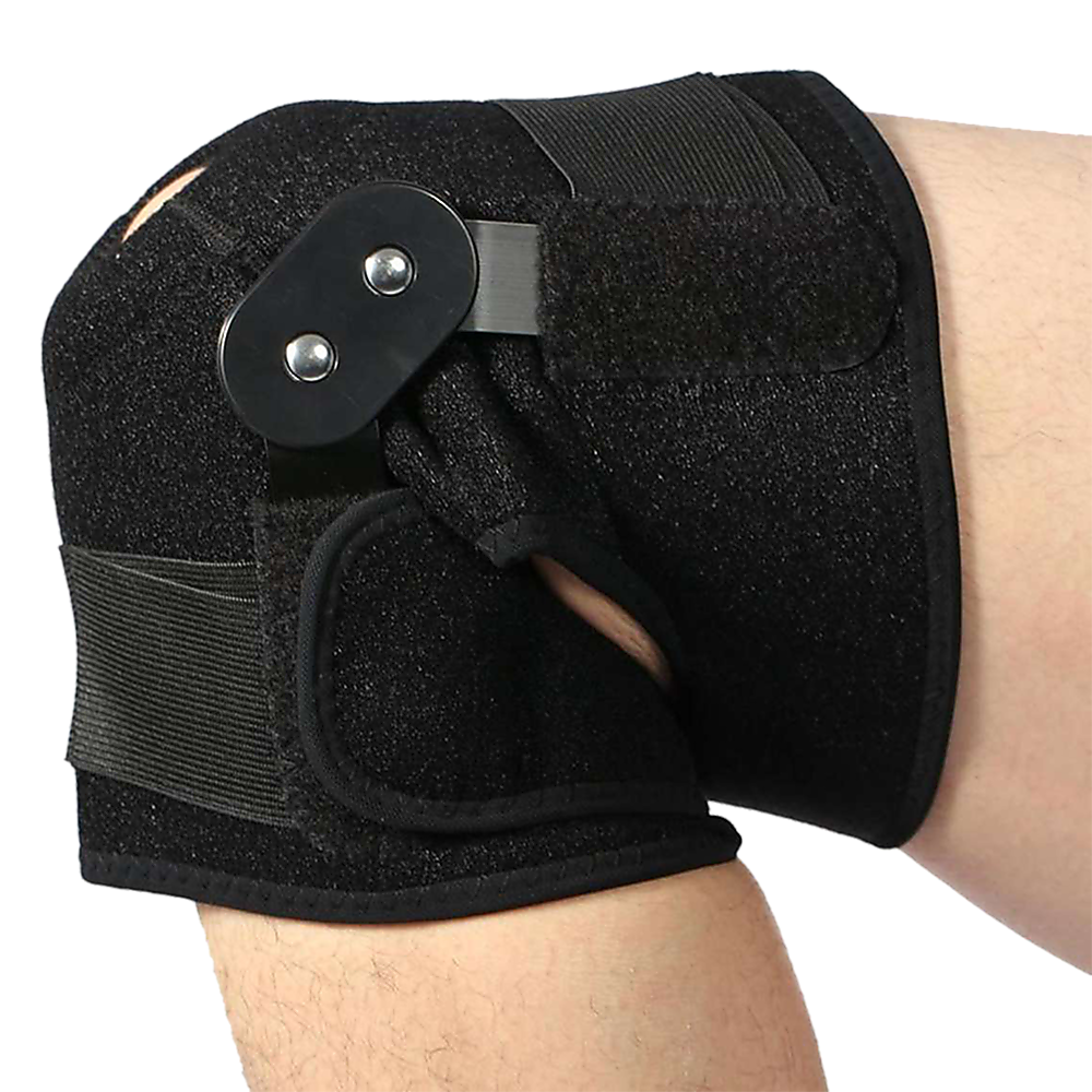 Hinged Full Knee Support Brace Protection Arthritis Injury Sports V63-822601