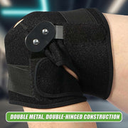 Hinged Full Knee Support Brace Protection Arthritis Injury Sports V63-822601