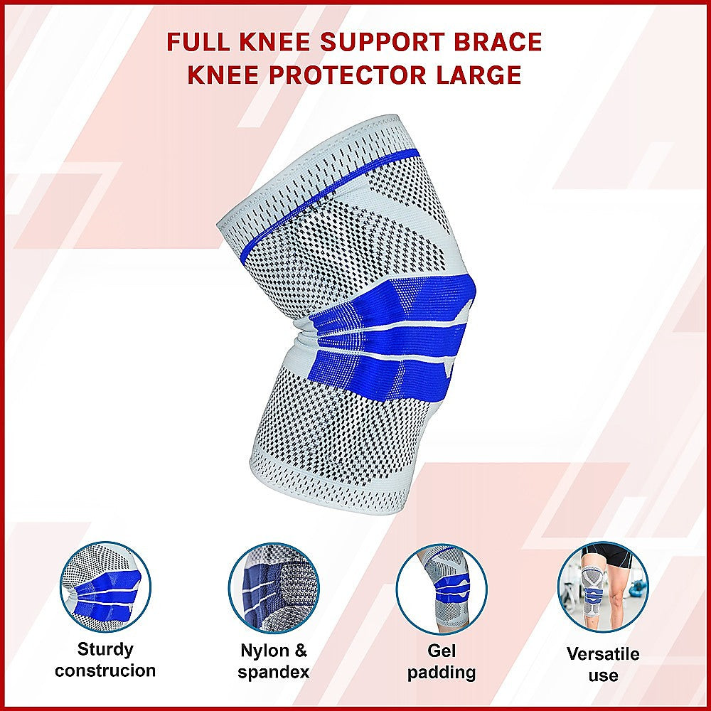 Full Knee Support Brace Knee Protector Large V63-822611