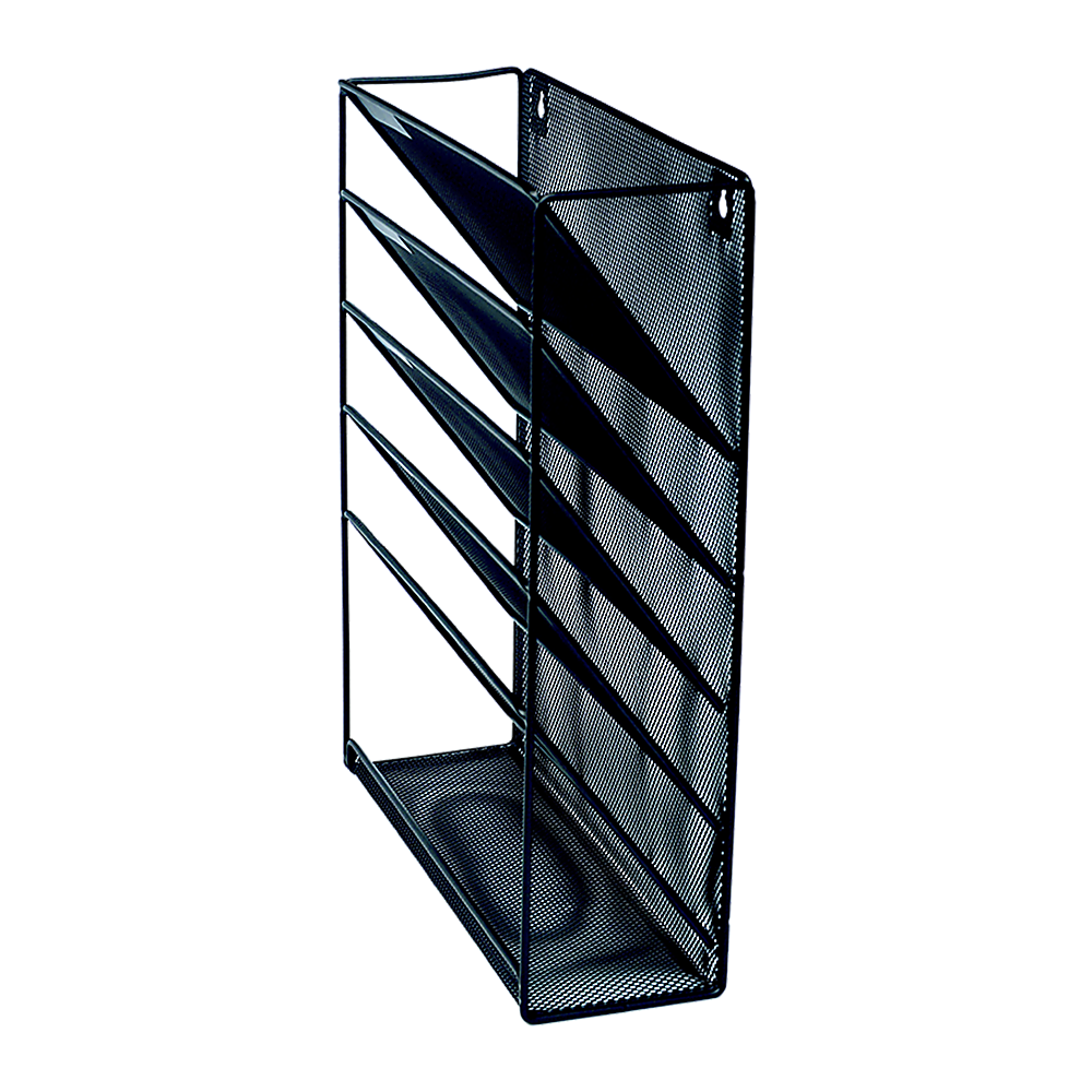 Wall Mount 6 Pocket Hanging File Sorter Organizer Folder Holder Rack Storage V63-822681